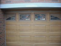 Solid Wood Garage Door
