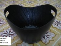 round rubber basket