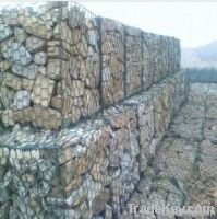 Professional PVC Coated Hexagonal Gabion Box / Galvanized Gabion Box