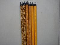 PVC coated wooden broom handles From China