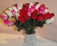 wooden roses From China