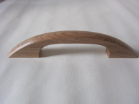 Wooden Coffin Handles Half Moon Type Wood Handle