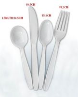 Heavy weigth PS disposable Cutlery 4.6-5.8G