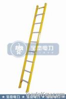 Fiberglass single ladder