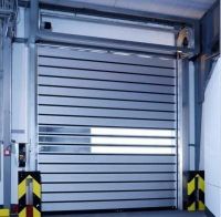 Aluminium turbine lifting high speed door 