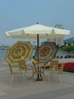 wooden Garden umbrella