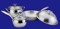 6pcs Stainless Steel Cookware