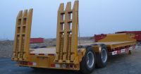 low bed semi trailer