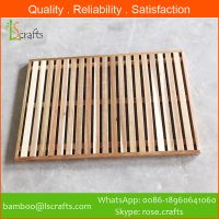 Wholesales Customized Wooden and Bamboo Bath Mats