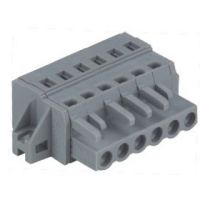 Connection with spring-cage clamp