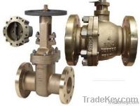 2 pc bronze ball valve