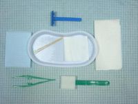 disposable sterile shaving pack