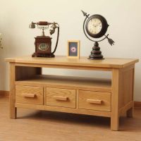 Solid Oak Coffee Table/TV Stands