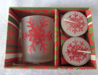 2014 new product red jar candle gift