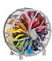 Ferris wheel style spice rack