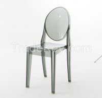 Ghost armless chair 