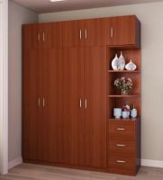 New Wooden MFC Melamine Bedroom Wardrobe