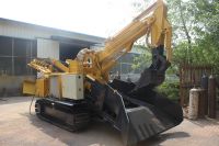 CRAWLER SXMW 80 electricity or diesel engine haggloader tunnel mucking loader