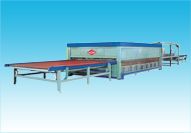 Glass tempering machine