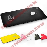 New Glass Back Cover Door Housing Assembly for iPhone 4G 4th