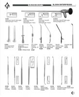 ENT Instruments - Sinuscopy