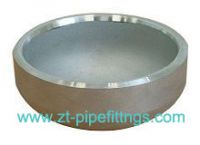 sell steel pipe fittings end cap