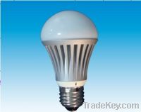Die-casting Aluminum, 6W LED Globe