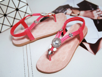 Ladies Fashion Flat Sandals Shoes For Summer With High Quality Pu With Good Price 