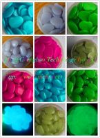 Photoluminescent stone/Glow pebble stone/glow in the dark resin stone