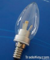 2.5W LED Candle Bulb with 90-265V AC Input Voltage, RoHS & CE approved