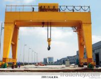 200T MG Model heavy duty double girder gantry crane