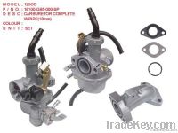 Carburetor Complete wpipe 16100-GB5-000-SP 125CC