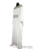 White Jalabiya Dress