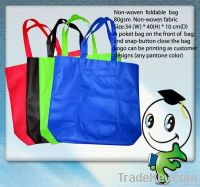 Eco-friendly PP non-woven foldable shopping bag