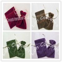 Satin Favors Candy Drawstring Pouches Jewelry Gift Bag