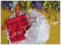 Satin Favors Candy Drawstring Pouches Jewelry Gift Bag