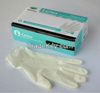 disposable examnation medical latex gloves  manufacture in Malaysia