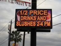 FULL COLOR LED Advertising Sign (any