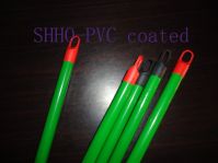 wooden broom handle, wooden handle with PVC coated, wooden mop handle
