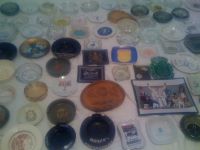 84 old and antique ashtrays