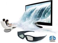 Wireless active shutter 3d glasses