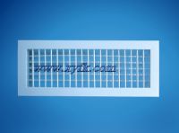 double deflection air grille