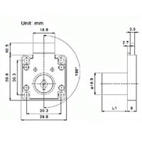 DL517/DL518 Wooden Drawer Lock