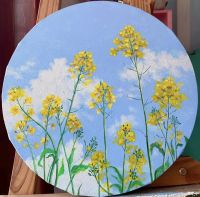 Cheap 100 % Pure Cotton Oil Painting Canvas Frame Decoration Oil Painting Acrylic Watercool Painting