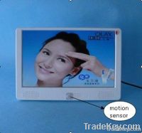 10.2" motion sensor advertising player