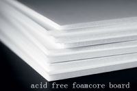 white foam core 3/8&quot; , acid free