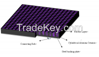 Ceramic&amp;amp; Rubber composite wear liner for conveyor belt