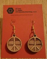 PEACE SIGN EARRINGS