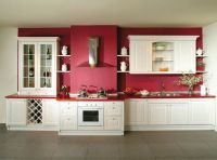 Modern Solid Wood Kitchen Cabinet