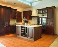 Solid Wood Kitchen Cabinet